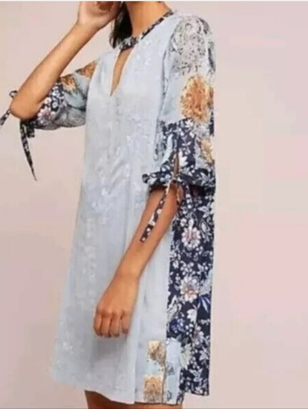 Anthropologie Tiny Laced Lotus Tunic Dress Size Medium